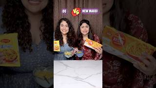 OG vs NEW Maggi Which one will win foodchallenge maggi thakursisters [upl. by Ridinger]