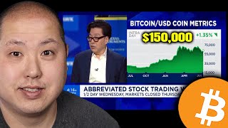 CNBC Bitcoin To Hit 150000 By EOY [upl. by Eilitan925]