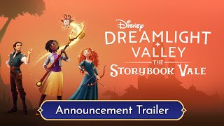 Disney Dreamlight Valley The Storybook Vale – Expansion Pass Announcement Trailer [upl. by Ackerley127]