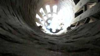 Interior de las torres de La Sagrada Familia de Gaudí [upl. by Koeninger]