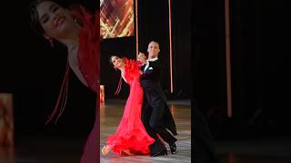 Slow fox dance wdsfdancesport ballroomdance wdsf dancer dancesportlife love [upl. by Yrreiht]