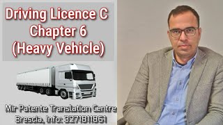 Chapter 6 Driving Licence CE Heavy vehicle [upl. by Alisan]