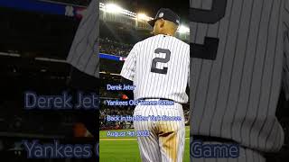 Derek Jeter 2023 Old Timers Game derekjeter [upl. by Amliv42]