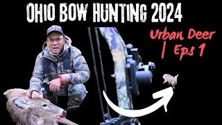 Ohio Bow Hunting 2024 Urban Doe  Eps 1 [upl. by Eatnoed]