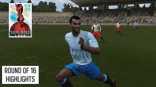 1938 World Cup Round of 16 Highlights Part 1  Historic Football Simulation [upl. by Ttayw]