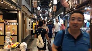 Nishiki Market Street Kyoto 錦市場通り [upl. by Asi]