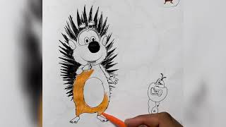 Drawing a Hedgehog in 5 Minutes or LESS is Possible [upl. by Gherlein]