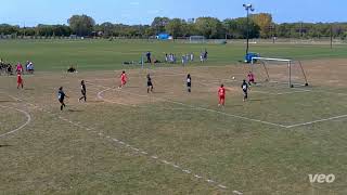 ARIANA shoot  pass and dribble VS two year older girls Chicago INTER Red 2015 IWSL Div A 2015 G [upl. by Marlette28]