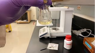 Multistep Synthesis Benzilic Acid Part 1  Synthesis Benzoin [upl. by Peacock]