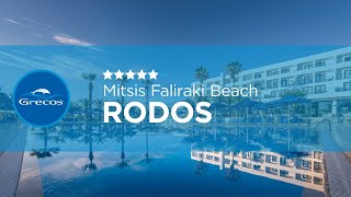 RODOS  Hotel Mitsis Faliraki Beach  GRECOS [upl. by Polito680]