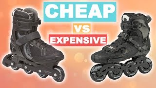 CHEAP VS EXPENSIVE INLINE SKATES  PART 1 [upl. by Mahalia]