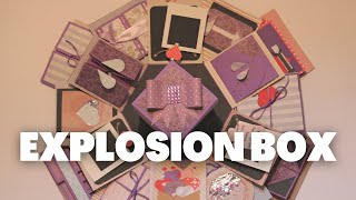 Explosion Box  Scrapbook Ideas [upl. by Yralih]