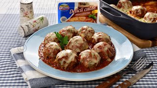 Chiftele la cuptor cu mozzarella  JamilaCuisine [upl. by Yelsa]