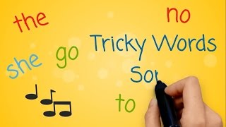 Tricky Words and Sight Words Song [upl. by Mauceri]