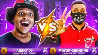 AGENT 00 vs GRINDING DF WINNER IS MAYOR OF NORTH SIDE KNIGHTS GAME OF THE YEAR Next Gen NBA 2K21 [upl. by Noyrb]