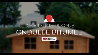 Montage et conseils de pose pour l’installation de plaques ondulées bitumées MCCOVER [upl. by Aihsenek]