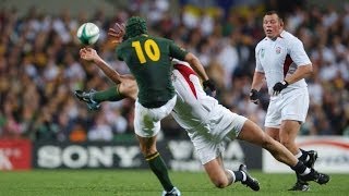 Rugby World Cup 2003 Highlights England 25 South Africa 6 [upl. by Gilliette]