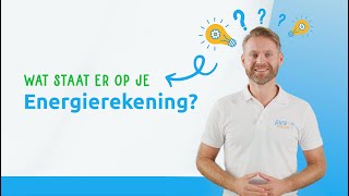 De energierekening uitgelegd  Pure Energie [upl. by Sordnaxela]