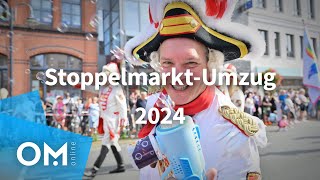 Vechtaer feiern beim StoppelmarktUmzug 2024 [upl. by Nodnab]