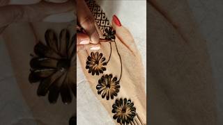 Beautiful mehndi design trick 🫶😍video shortvideo viralshorts new youtubeshorts [upl. by Spielman]