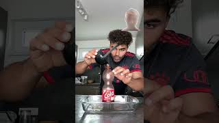 YounesZarou funny yzfamily youneszarou cocacola experiment comedy food trending forestcome [upl. by Anailuig]