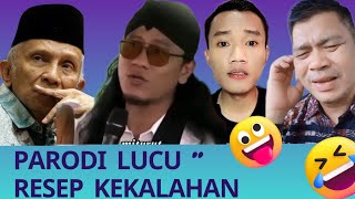 PARODI LUCU quot RESEP KEKALAHAN DARI MBAH AMIN 😀 😅 😂 🤣 🤣 [upl. by Ijok]