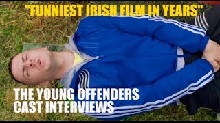 The Young Offenders  Cast Interviews With Alex Murphy amp Chris Walley  New Irish Comedy [upl. by Pool]