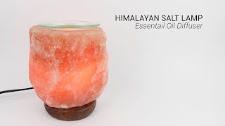 Himalayan Salt Lamp Diffuser [upl. by Soirtimid694]