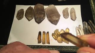 Natural Citrine Collection  Real Citrine vs Fake Citrine Manifestation amp abundance crystals [upl. by Ruomyes]