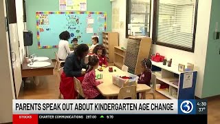 Parents speak out about kindergarten age change [upl. by Frymire]