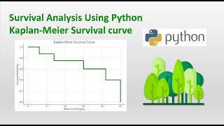 Survival Analysis and KaplanMeier Survival Curve Visualization using Python [upl. by Aeriel]