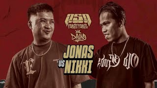 JONAS VS NIKKI FULL BATTLE  PSP DAVAO fliptop psp jonas nikki [upl. by Kcaz]