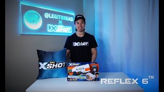 XShot Excel Reflex 6 Foam Dart Blaster Combo Pack [upl. by Adnoyek468]