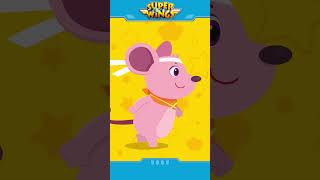 SUPERWINGS shorts Hickory Dickory Dock  Super Wings superwings song [upl. by Subocaj]