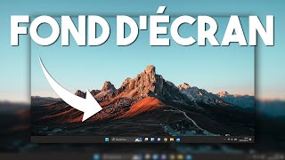 Comment changer son fond décran sur Windows 11 [upl. by Ericksen]