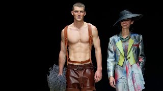 Emporio Armani  Spring Summer 2025  Menswear [upl. by Nennahs97]