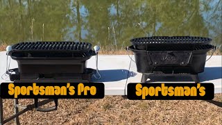 The Lodge Sportsman’s Pro Grill Compared to the Lodge Sportsman’s Grill [upl. by Fleming]