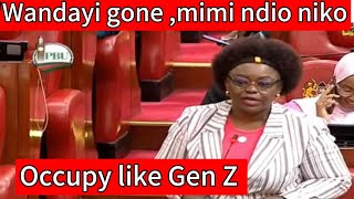 Parliament Millie Odhiambo Promotes Herself To The quotMinority Leaderquot [upl. by Ransom]