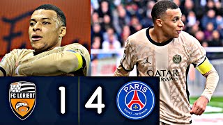 LORIENT  PSG 14 MBAPPÉ RÉAGIT 😂😂😂😂😂😂 mbappe psg lorient 2024 [upl. by Hsotnas153]