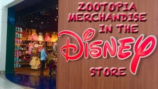 Zootopia Merchandise in the Disney Store [upl. by Vel]