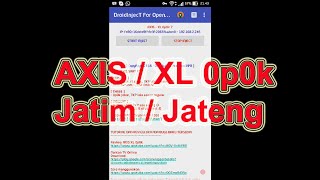 DroidInjecT For OpenVPN  AXIS atau XL 0p0k Jatim Jateng Dengan Router  Mifi [upl. by Dasteel]