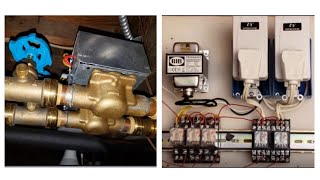 How To Add Thermostat Control to Multiple Zones of a Hot Water Baseboard Heating System [upl. by Eelanaj]