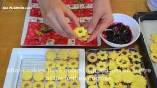 Recipe Czech Linzer Cookies  Linecke kolacky [upl. by Gothar]