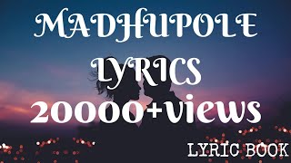 Madhupole peytha mazhaye lyrics [upl. by Arihk]