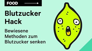 Blutzucker senken Wie du deinen Blutzucker durch Zimt und Zitronenwasser hackst Biohacking [upl. by Acinimod600]