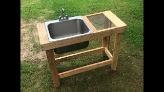 Outdoor sink for the Garden [upl. by Nreval766]