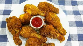 OvenFried Chicken Recipe [upl. by Neelloj551]