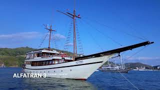 Boat Tour Alfatran 3 open trip lombok to Labuan bajo 4D3N [upl. by Gnex824]