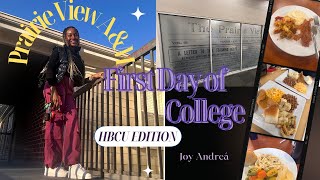 First Day Of School Vlog College Edition Spring Semester Prairie View A amp M [upl. by Buiron822]