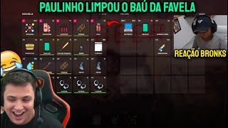 🔥TENSO REAÇÃO EOBRONKS ao SER ROUBD0 pelo PAULINHO O LOKO no CAPITAL CITY [upl. by Alric]